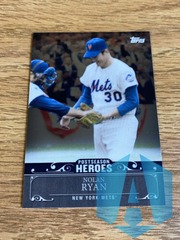 2013 Topps Postseason Heroes PH-16 Nolan Ryan New York Mets